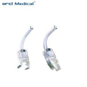 Medical Grade PVC Tracheostomy Tube Uncuffed For Surgical Supplies