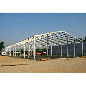 Lightweight Galvanized Steel Warehouse Prefab Q235B Q355B
