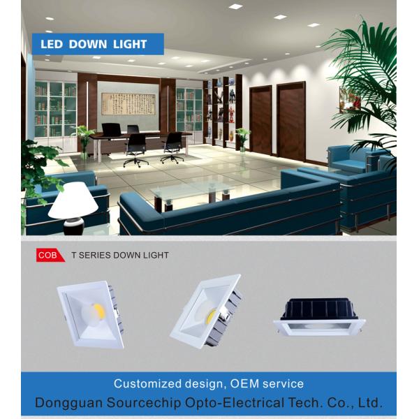 COB LED square downlight 10W bulk supply