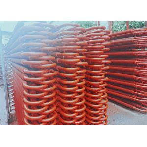 Industrial SA210 Boiler Spiral Fin Tube With U Bends For Heat Recovery