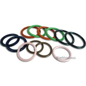 Red OEM IRHD NBR SILICONE Rubber Molding O Ring High Temperature Resistance And