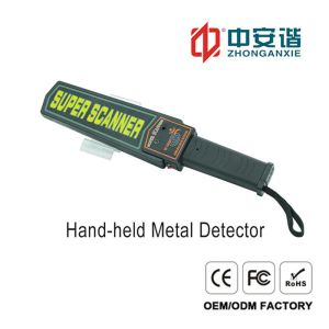 China MD-3003B1 High Sensitive Body Scanner HHMD Hand held Metal Detector With LED / Vibration Alarm on sale
