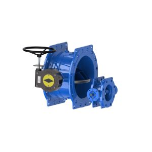 Manual Operation Double Eccentric Flange Butterfly Valve With FM Certificate