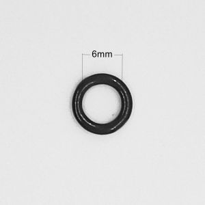 OEM ODM 6mm Black Metal Bra Strap Adjuster Slider