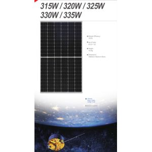 Household 335 Watt Off Grid Monocrystalline Solar Panel