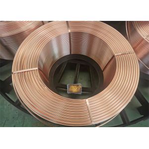 clean Surface Level Wound Coil , Refrigeration Lwc Copper Tube