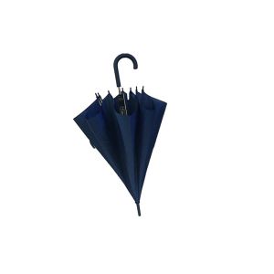 Plastic J Handle Pongee Auto Open Stick Umbrella