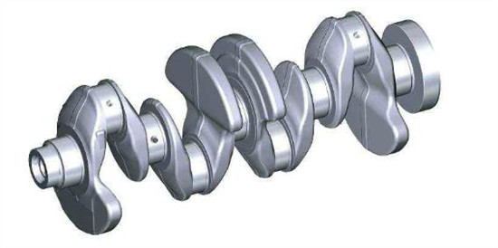 Truck Cast Iron Crankshaft RE8 For Engine OEM 12200-97511 / Auto Spare Parts