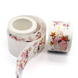 Kawaii Water Activated Adhesive Washi Tape Sets