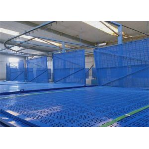 Round Hole Galvanized Plate Perimeter Safety Screens Perforated