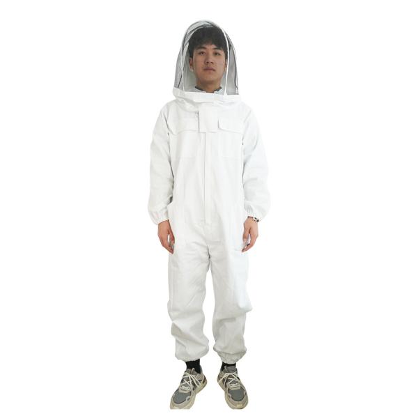 Buy Cotton Beekeeping Protective Clothing Fireproofing Net Hooded Coveralls at wholesale prices