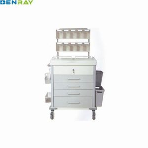 Quality Steel Anesthesia Trolley 645 X 470 X 975mm Anaesthesia Cart for sale