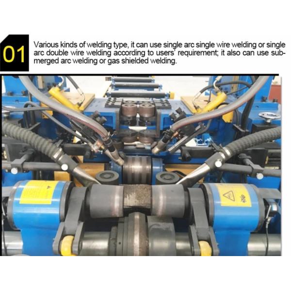 4kW Pump Station H Beam Welding Line / Automatic Welding Production Line