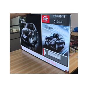 Single Sided Wall Mounted Digital Signage 55" OLED With Another Side Mirror
