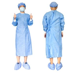 Disposable Isolation Clothes Sterilized Non Woven Consumable Hospital Medical