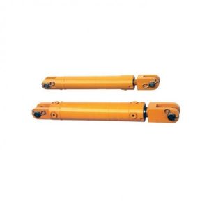China Blue Yellow Custom Hydraulic Cylinders Small Medium Pressure Steel Material on sale