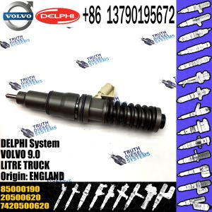 China Diesel Injector 20500620, 7420500620, 85000190, BEBE4C03001, BEBE4C03101 for VOL Penta engine TAD940VE D9A, Euro 2 on sale