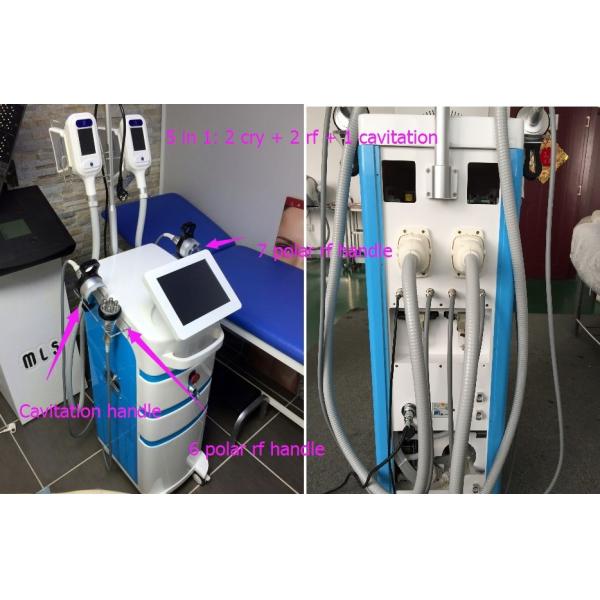 Cryo handles cool tech fat freezing weight loss vacuum machine