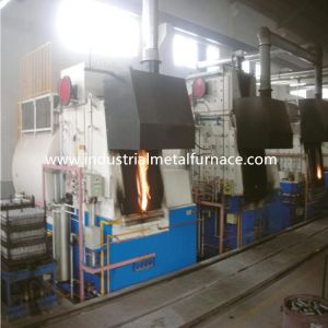 China 2700 × 1600 × 1100mm  Heat Treatment Furnace  140KW Aluminum Annealing Electrical Double Head on sale