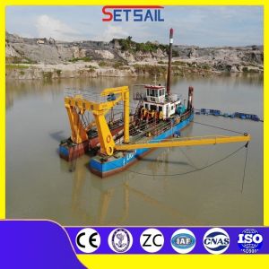 Total Depth 1.5m-5m Cutter Suction Dredger with and Good Service in Hydrocyclone