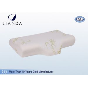 Quality Visco Elastic Memory Foam Pillows Velour Fabric Customized Moulded for sale