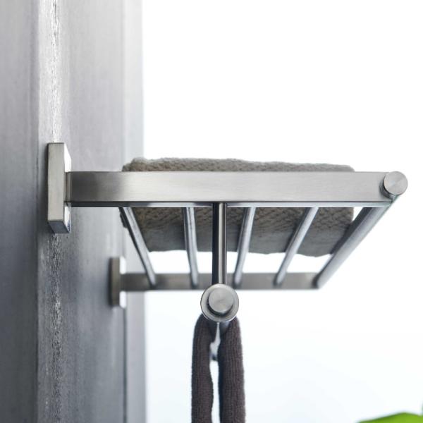 Buy Multifunction Stainless Steel Towel Bar 60cm Towel Rack Sus 304 Towel Holder at wholesale prices