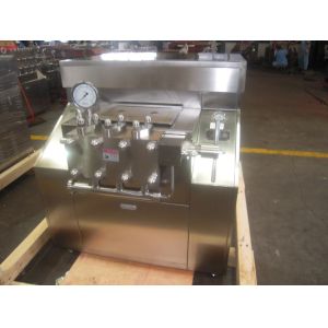 Shaped Steel 5000L/H 48Mpa Low Noise Dairy Homogenizer