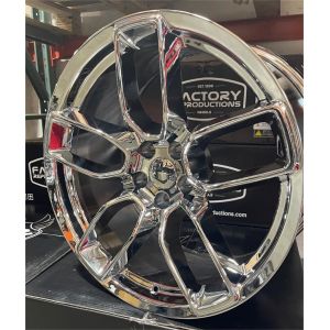 Quality 20&quot; X 10.5&quot; Wide Body Chrome Wheels Rims For Dodge Demon 5x115 for sale