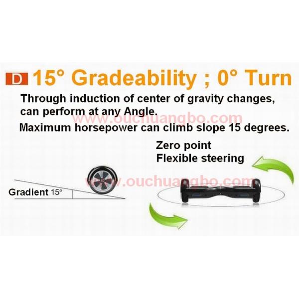 Ouchuangbo Yellow Self-balancing vehicle electric balancing scooter OCB-XX11