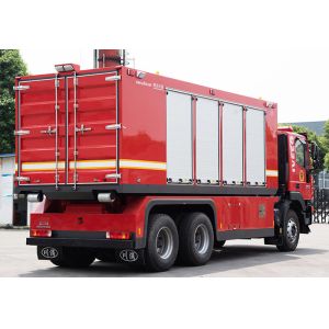 SAIC-IVECO aluminum alloy Fire Fighting Vehicle Self Loading