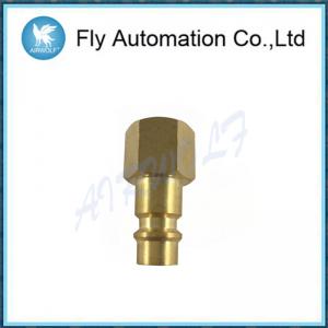 China Gas Connector G3/8 Coupler Plug 22SF IW17 MXX Brass Female Coupling Plug on sale