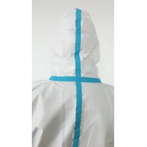 Antivirus Medical Protective Coveralls Disposable Protective Suit Against Germs