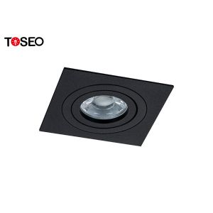 Adjustable Square Recessed Downlights Cutting 80mm Gu10 Downlight Fixture