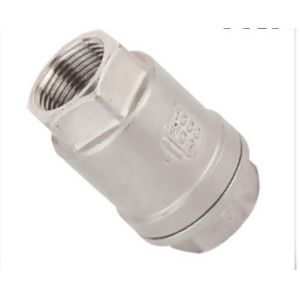 Lift 2PC Spring Vertical Check Valve Stainless Steel With Female Thread