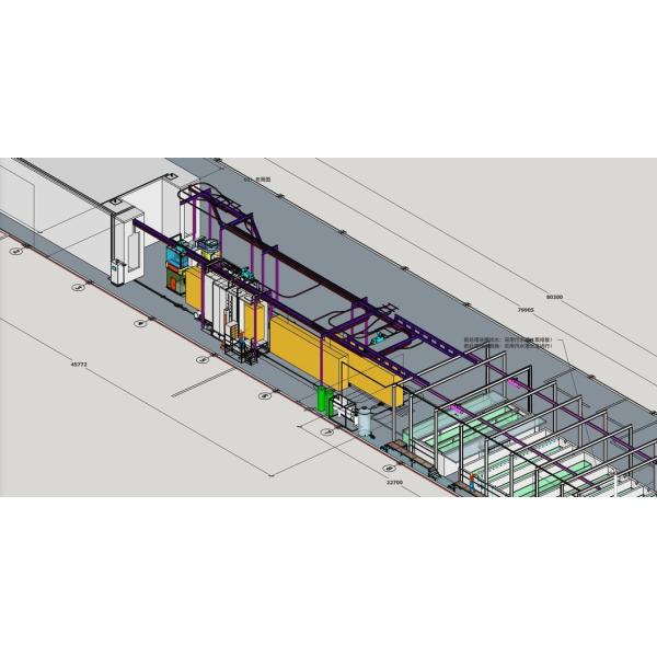 Dipping Pretreatment for Aluminum Profiles Powder Coating Line