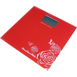 Electronic Bathroom Scale Overload And Low Battery Indicator