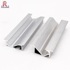 Decorative Aluminum Mounting Channel For Flexible Strip Lights 8.5mm Height