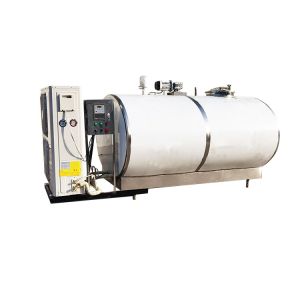1000l Raw Chiller 2000l Bulk Milk Cooling Unit Stainless Steel