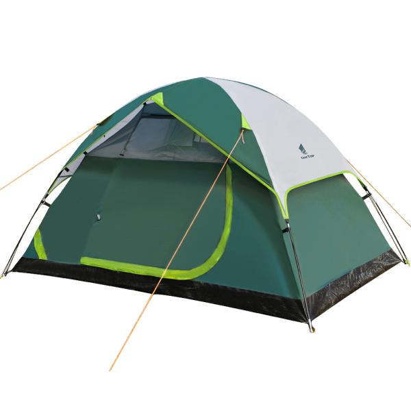 Buy Compact Freestanding PU1000mm 2 Person Touring Dome Tent at wholesale prices
