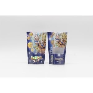 Smell Proof Mylar weed Bags Custom Digital Printing Gravure Printing With Zipper