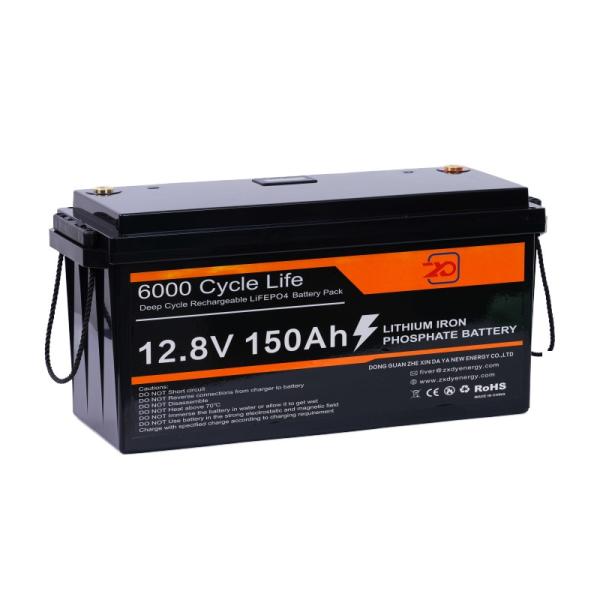 Buy Deep Cycle 12.8V 150Ah 12V LiFePO4 Battery Pack Lead Acid Replacement Lightweight at wholesale prices