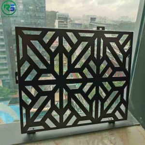 Modern Aluminum S-shaped Fence with Powder Coating And Aluminum Railing