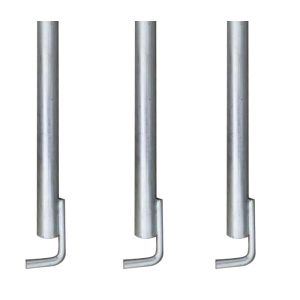 Temporary Scaffold Wall Ties Anchor Tube With Hooks For Ringlock Scaffold System