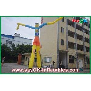 Air Dancing Man 7m High Heavy Duty Inflatable Air Dancer Man With Custom Logo