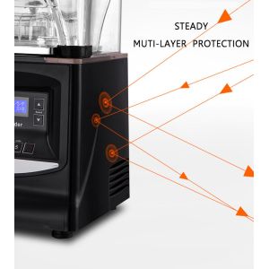 M-16 Heavy Duty Blender Ice Crusher with Optional Milkshake Cup and Mixing