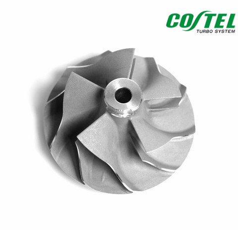 Buy 717694-0016 Turbocharger Compressor Wheel , Turbo Impeller Wheel Aluminum at wholesale prices