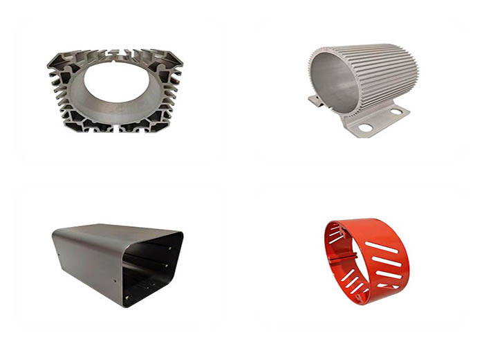 High Precision Aluminum Extrusion Components 6061 6063 With Anodizing