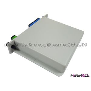 Single Mode Optical Fiber Splitter PLC In LGX Box With G657A1 Fiber And SC / UPC