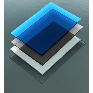 China Lightweight Polycarbonate Plastic Solid Sheet With Anti UV Coating For Roofs Awnings And Greenhouses on sale