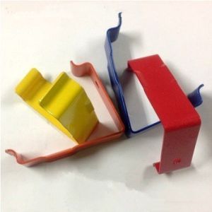 V Shape Anodized Carbon Steel Metal Crate Spring Clips For Plywood Box C057